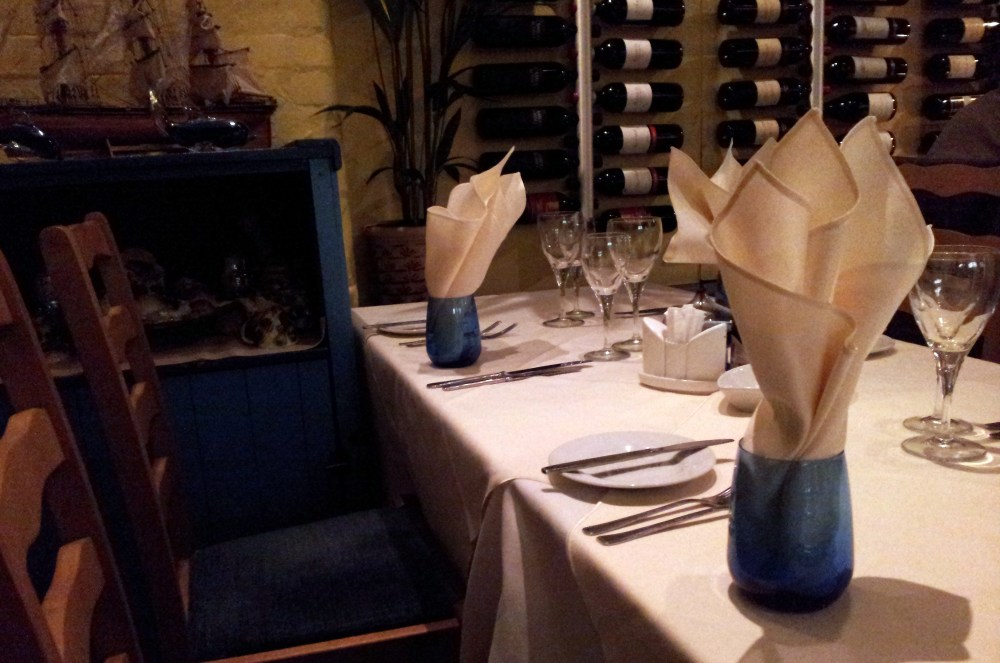 Lone girl's view from the Fiano.