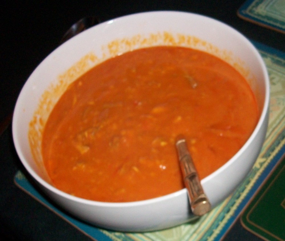 Perfectly executed Rendang Curry from Malaysia, by Prof Stu. Everything you would expect and well spiced enough to trick me into eating coconut. A triumph.