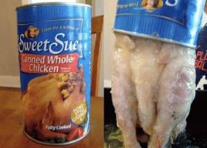canned chicken